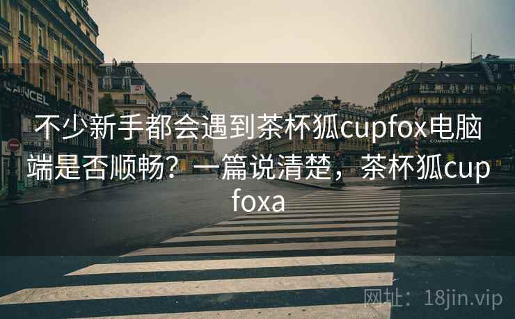不少新手都会遇到茶杯狐cupfox电脑端是否顺畅?一篇说清楚,茶杯狐cupfoxa 不少新手都会遇到茶杯狐cupfox电脑端是否顺畅?一篇说清楚,茶杯狐cupfoxa